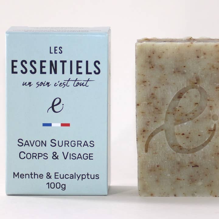Sabonete sobreengordurado Menta e Eucalipto - 100g por atacado de MAITRE SAVONITTO