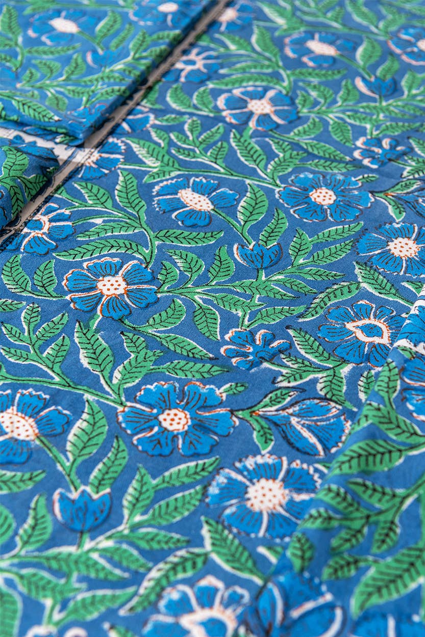 Sevya Handmade - Wholesale Table Runner - Sage & Blue Table Runner2