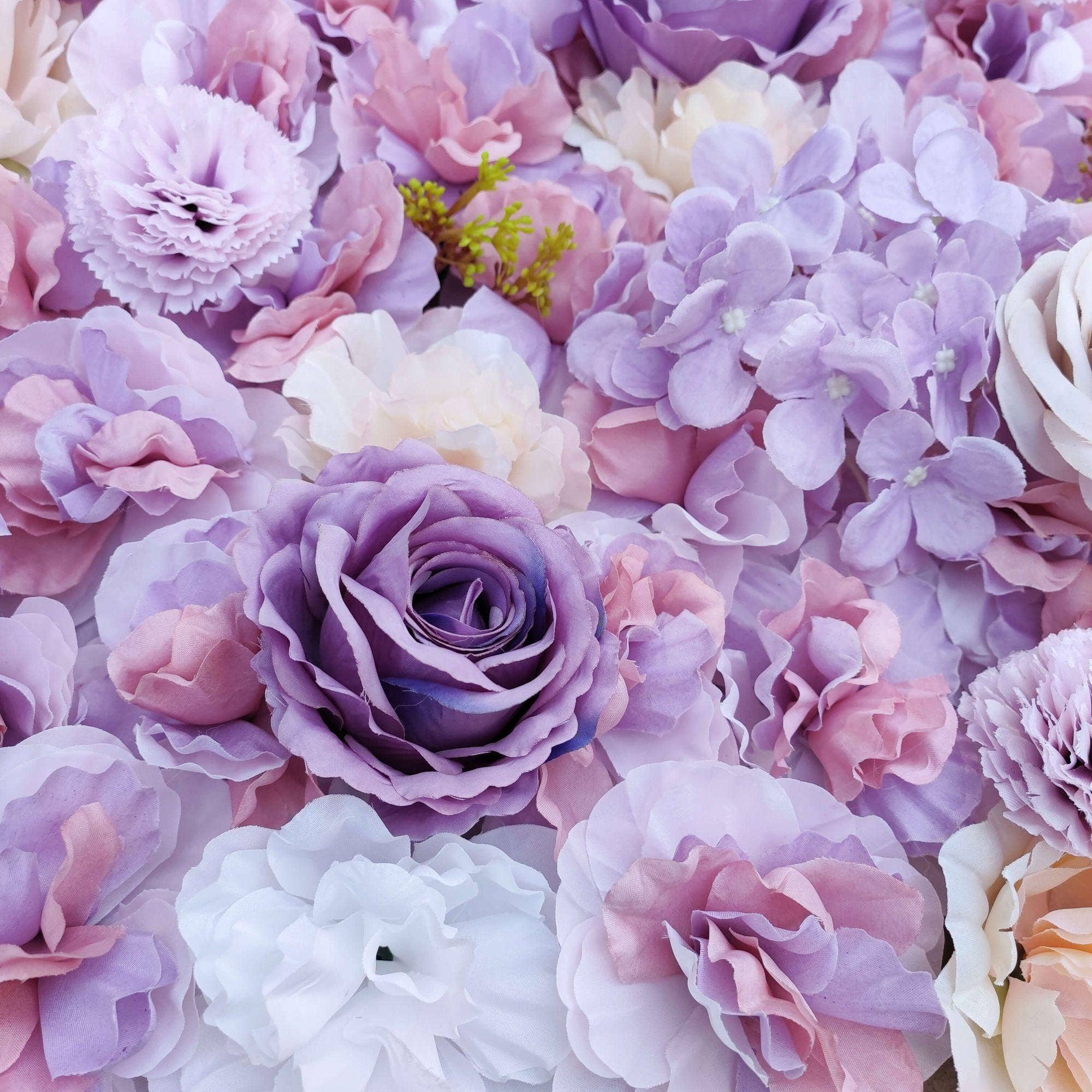 Designer Plants AU - Wholesale Artificial flowers - Artificial Flower Wall Backdrop Panel 40cm x 60cm Mixed Pink & White Flowers3