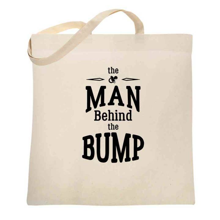 Borsa da viaggio The Man Behind The Bump, regalo per papà per la vendita all'ingrosso da parte di Pop Threads