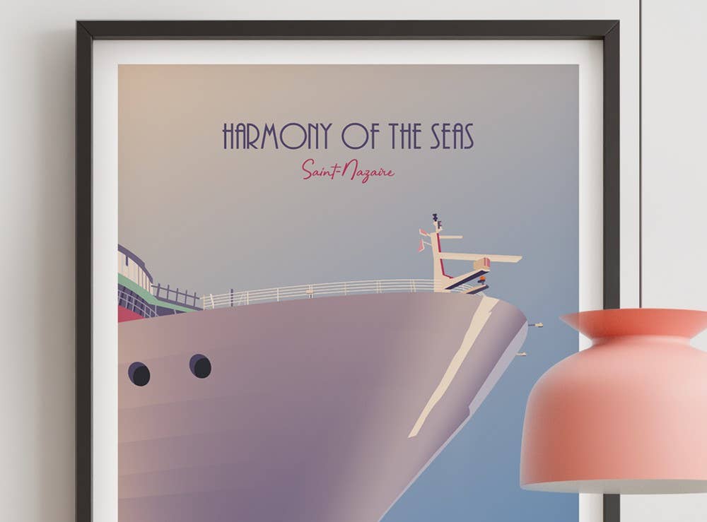 Artmoric - Wholesale Art Print - Saint Nazaire/Harmony of the Seas2