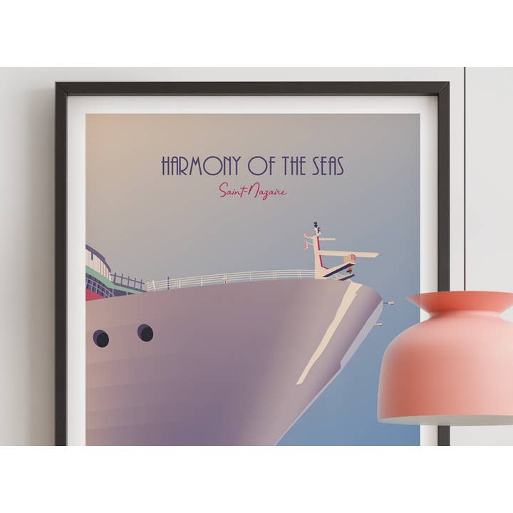 Artmoric - Wholesale Art Print - Saint Nazaire/Harmony of the Seas2