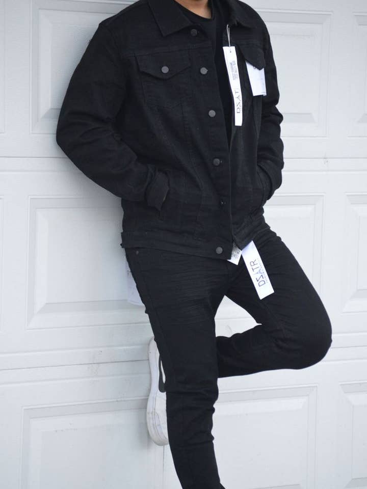 BLACK JACKET - 3D TOPPER for wholesale by Premium Disaster