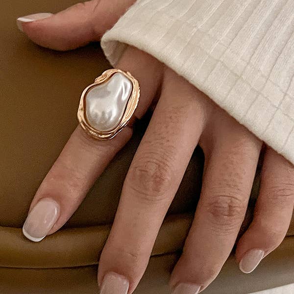 VividLux - Wholesale Cocktail/statement ring - Geometric Rings Accessories20