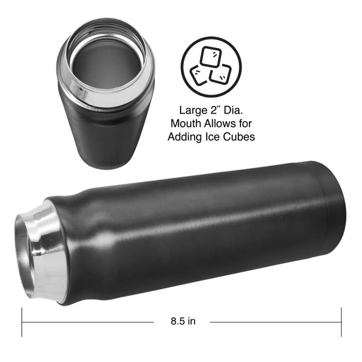 Oggi - Wholesale Flask - Travel Flask Caliber Vacuum Insulated (500 ml, 17 oz)6