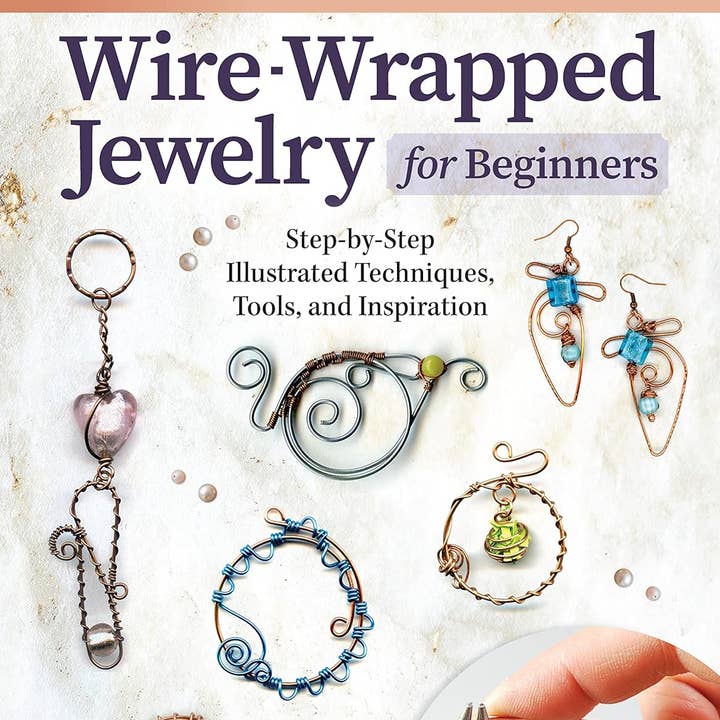 Fox Chapel Publishing - Wholesale Crafts, Hobbies & DIY Book - Wire-Wrapped Jewelry for Beginner's-Step-by-Step Techniques0