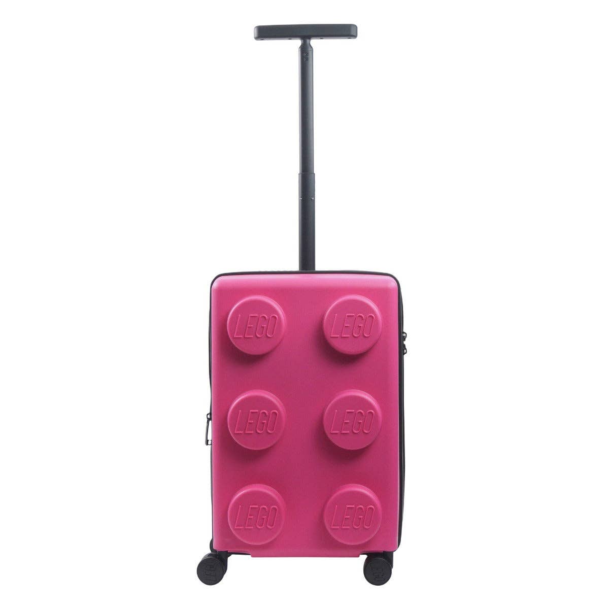 FUL Luggage (Concept One) - Wholesale Luggage - LEGO® Signature Brick Hot Pink Expandable 22" Carry-on Luggage2