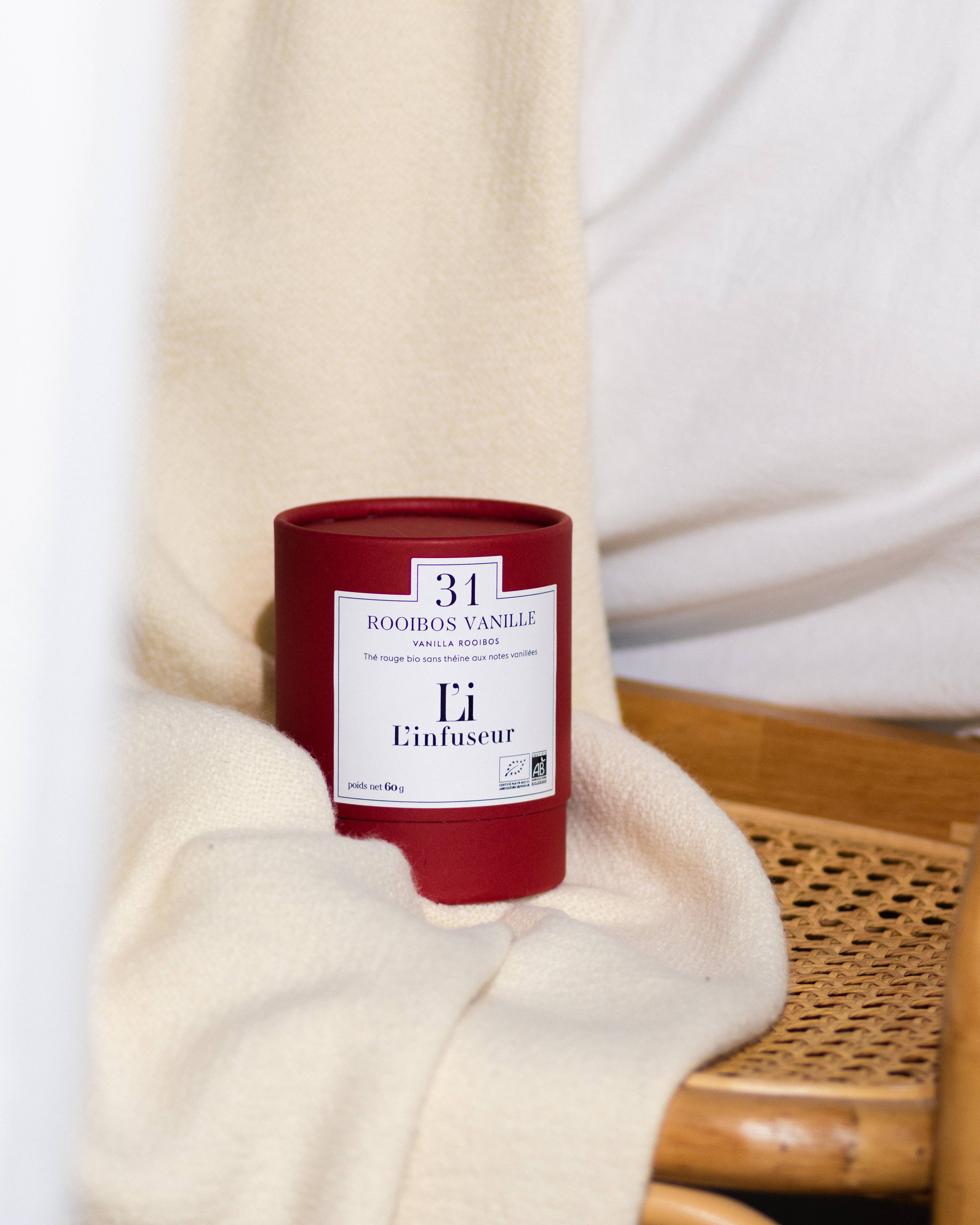 L'INFUSEUR - Wholesale Health/Detox Tea - Rooibos Vanilla No. 31 in Bulk Organic 1