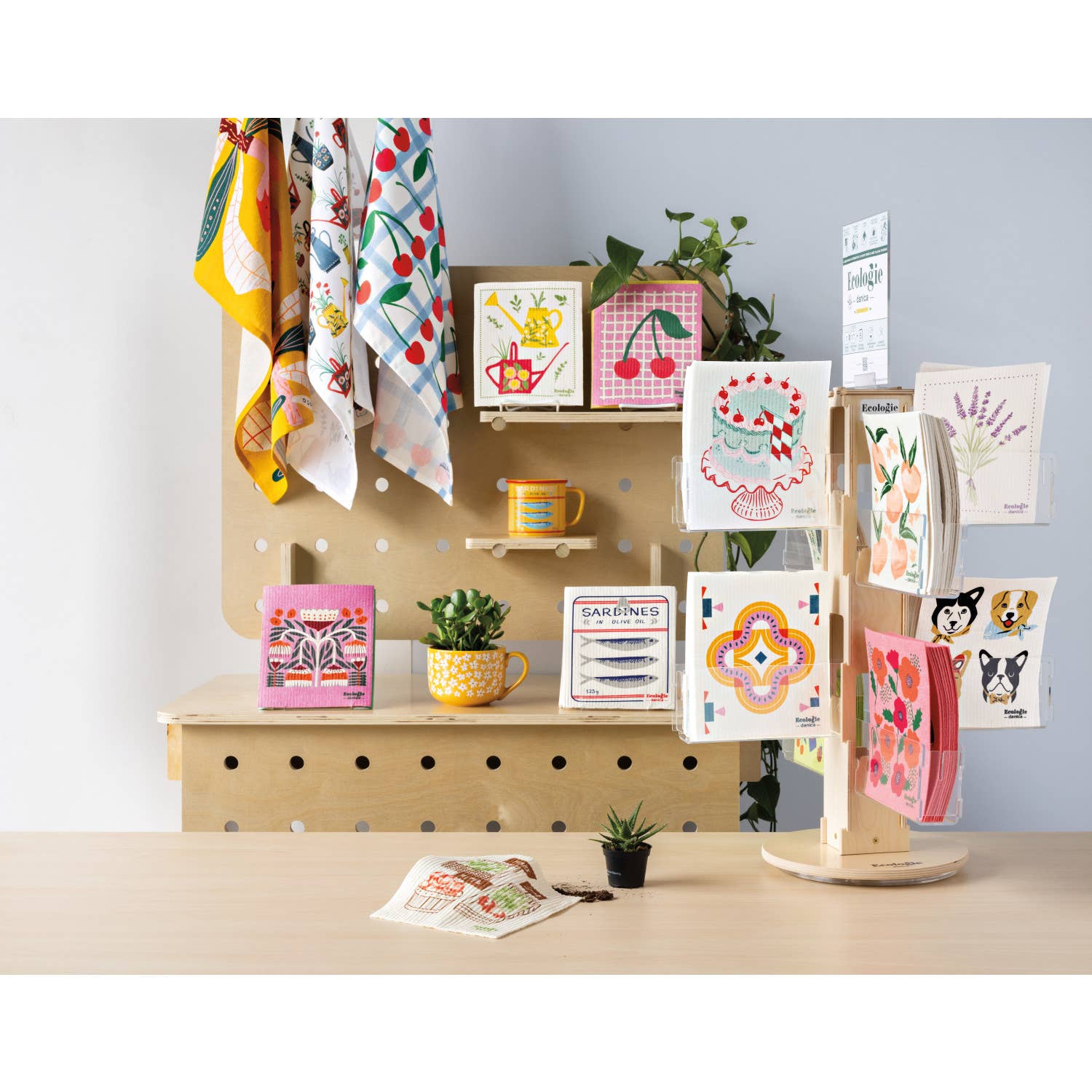 Ecologie - Wholesale Dishcloth - Uptown Dogs Swedish Dishcloth3