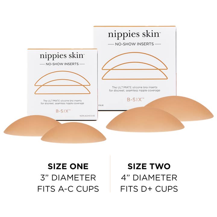 Nippies - Wholesale Nipple Pasties - Women's - Nippies Skin Non-Adhesive Bra Liner No-show Inserts6