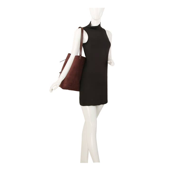 HR CORP - Wholesale Shoulder Bag - Women's - Calin Suede Slouchy 2in1 hobo6