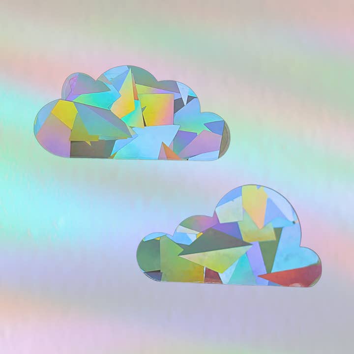 Suncatcher Window Sticker Clouds, Rainbow Maker, Prism Decal for wholesale by Plottkowski