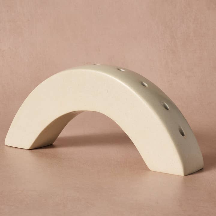 Ten Thousand Villages - Wholesale Menorah - Ahadi Arch Soapstone Menorah1