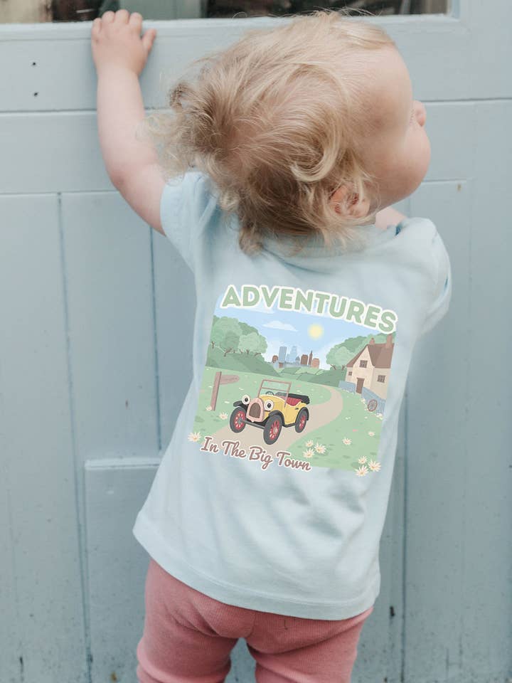 Brum Organic Cotton Childrens T-Shirt for wholesale by Morning Club Clothing