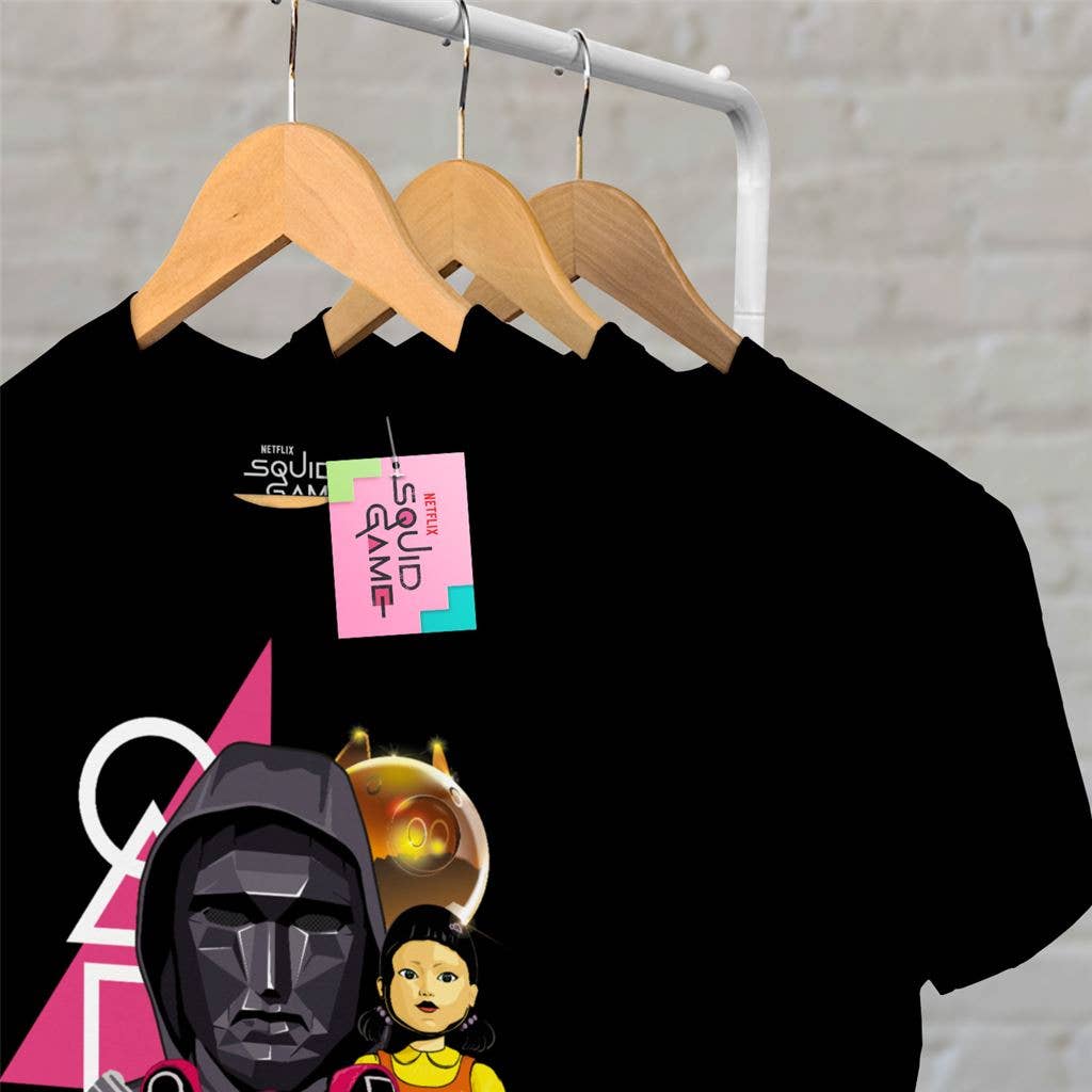 Pyramid International - Wholesale T-Shirt - Unisex - Squid Game 2 (Composition) Black Unisex T-Shirt3