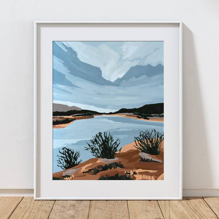 "Reflections" | Print on Canvas for wholesale by E. Anderson Art