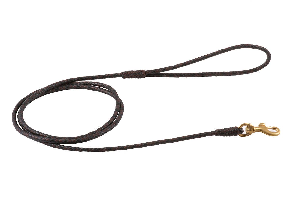 Alvalley - Wholesale Pet Leash - Dog - Braided Leather Snap Leads55