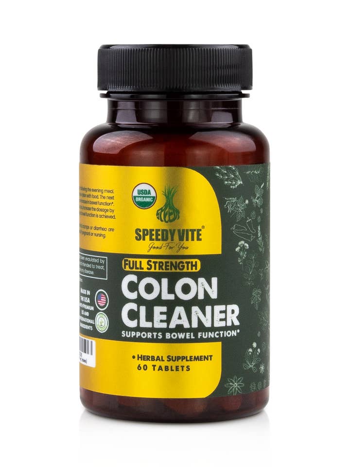 SpeedyVite® Colon Cleaner (USDA Organic Full Str) (60 Tab) for wholesale by SpeedyVite®