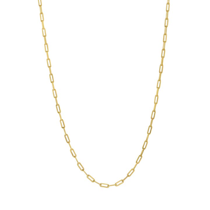 Thin Paperclip Chain (BL3034CHG) for wholesale by Kelly Waters