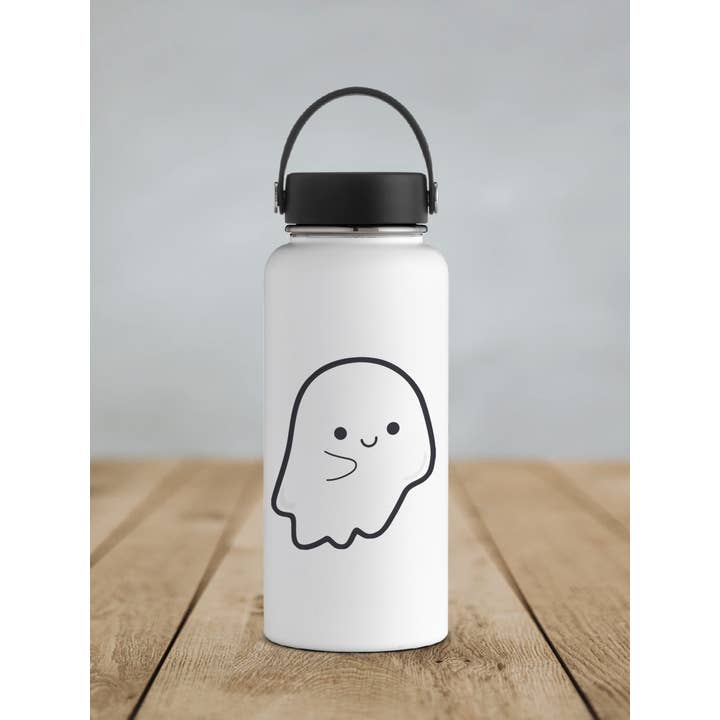 Ozark Sticker Company - Wholesale Sticker - Ghost BW Sticker 2