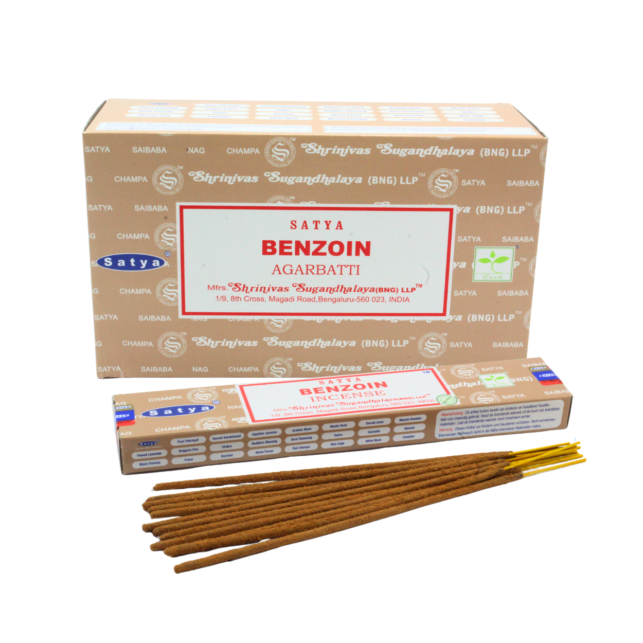 Green Tree - Wholesale Incense - Satya Benzoin Incense Sticks0