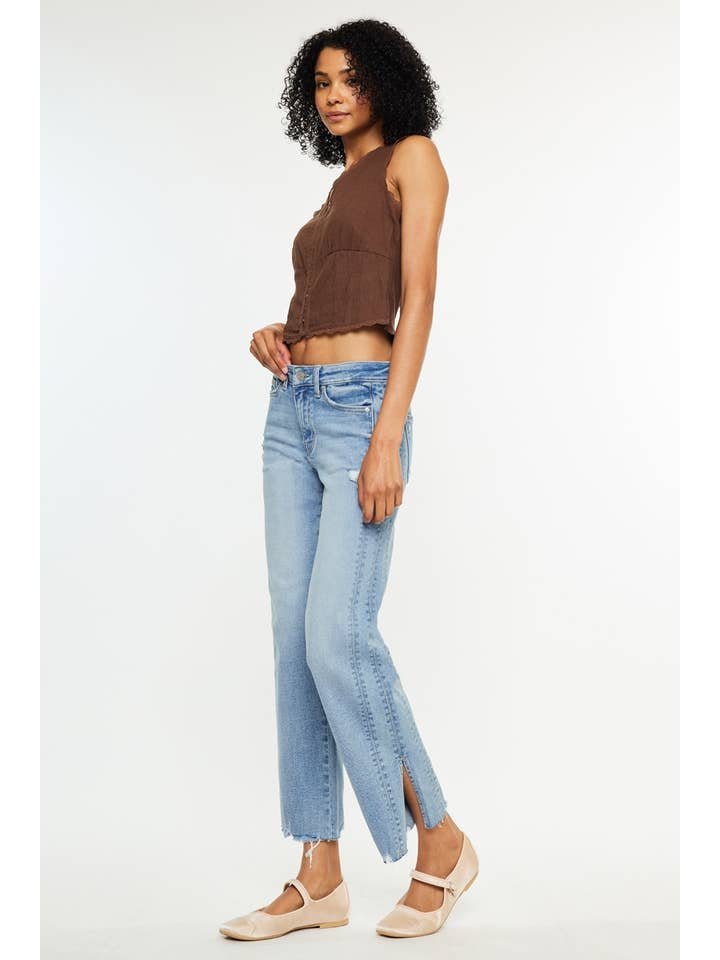 MEDIUM OPEN PACK MID RISE STRAIGHT LEG JEANS-KC3310M for wholesale on Faire2
