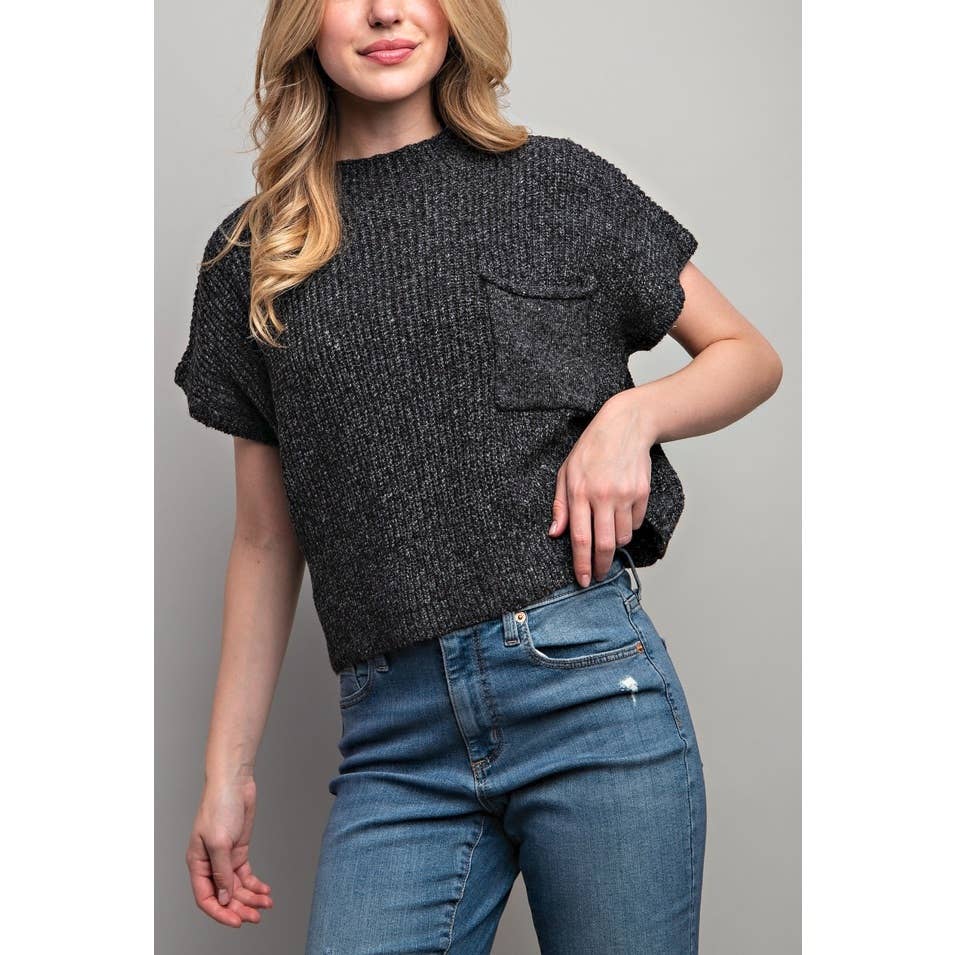Coloring You - Wholesale Knit Sweater - Women's - FSG-TP8847-8 DROP SHOULDER RIB-KNIT SWEATER TOP8