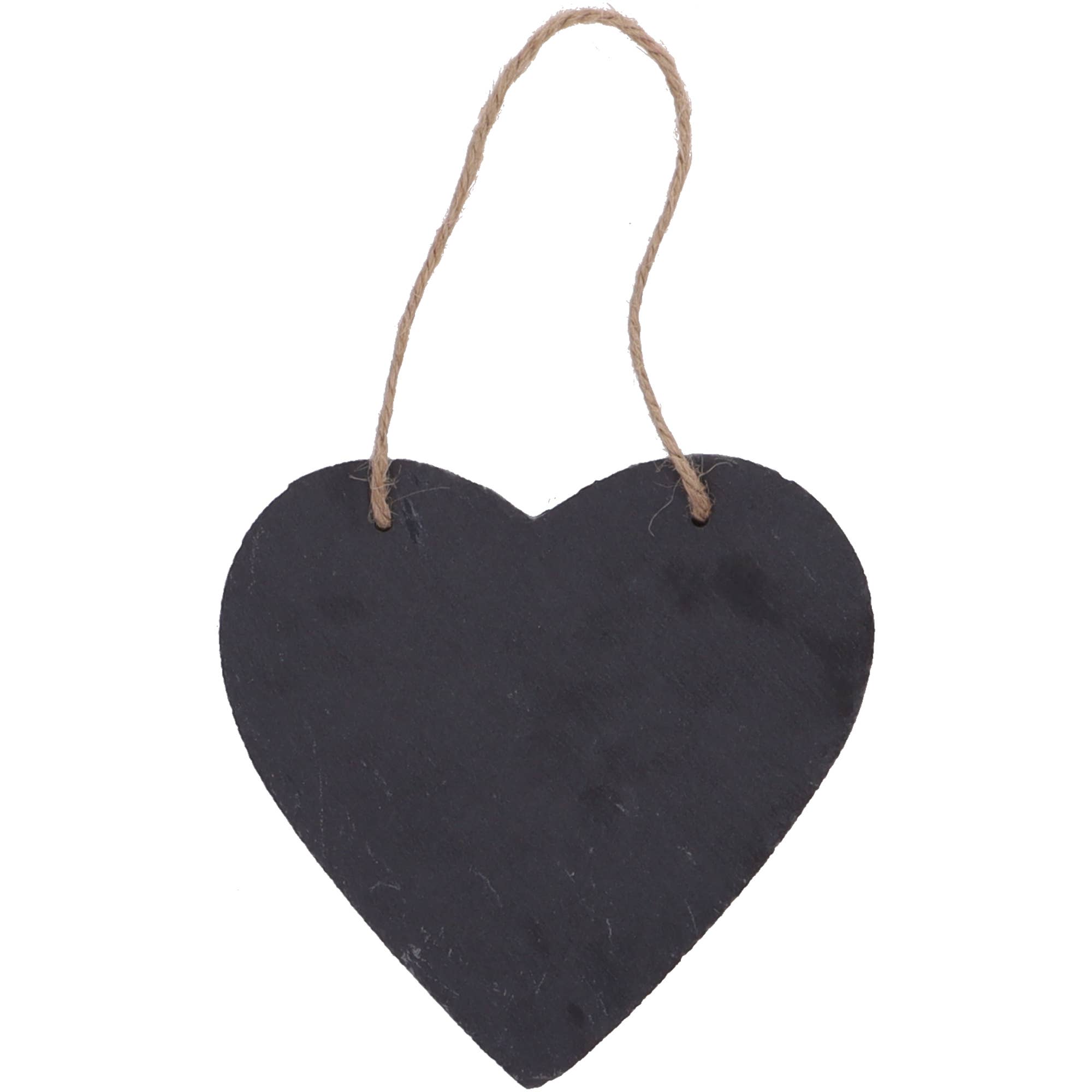 Vosteen - Wholesale Decorative Figurine - Slate Heart for Hanging 15x15cm Anthracite0