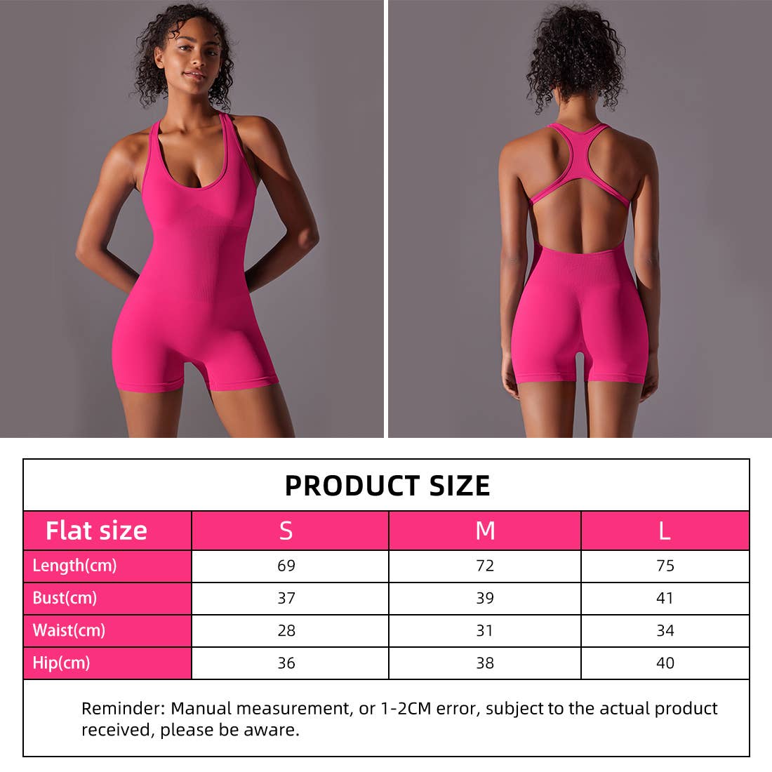 Sodalemon – wholesale Unitard – Women′s – Women's Seamless I-Back Slim Fitness Sport Jumpsuit15