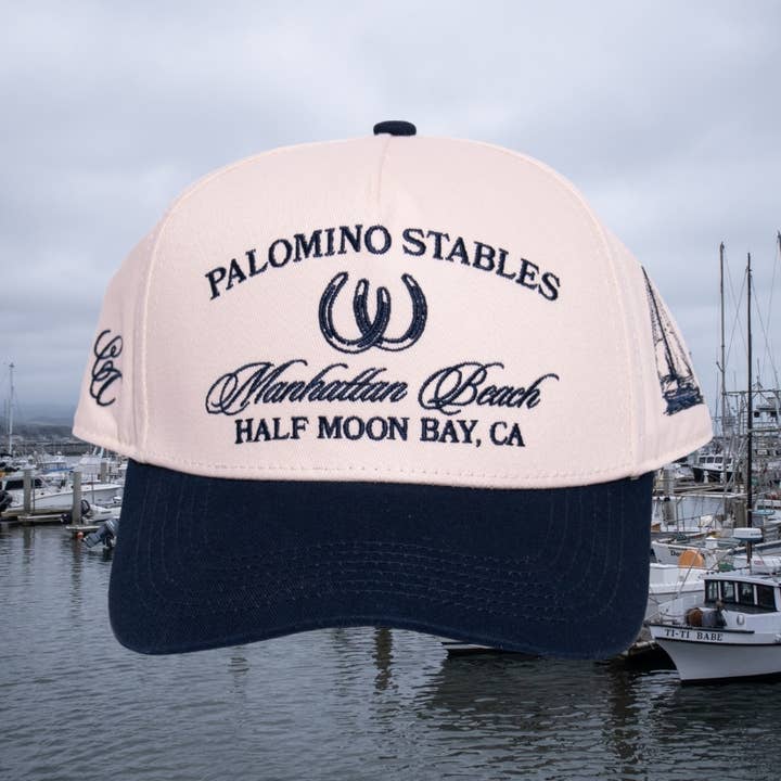 Palomino Stables Half Moon Bay Trucker Hat for wholesale by Coastal Cowboy