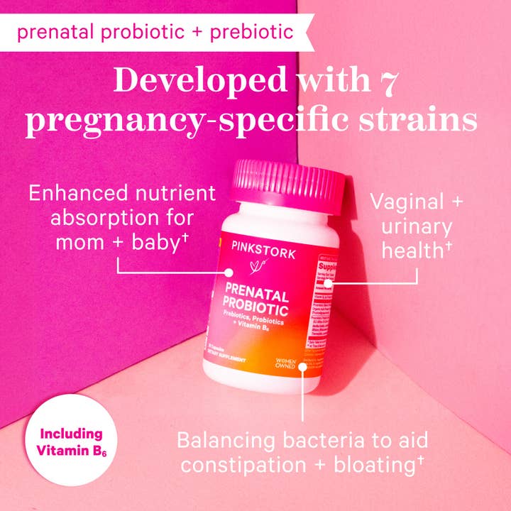 Pink Stork – wholesale Pre-natal supplement – Maternity – Prenatal Probiotic
