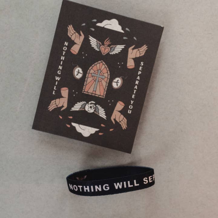 Dear Heart - Wholesale Geweven/gevlochten armbanden - Nothing Will Separate herenarmband | Christian Bracelet