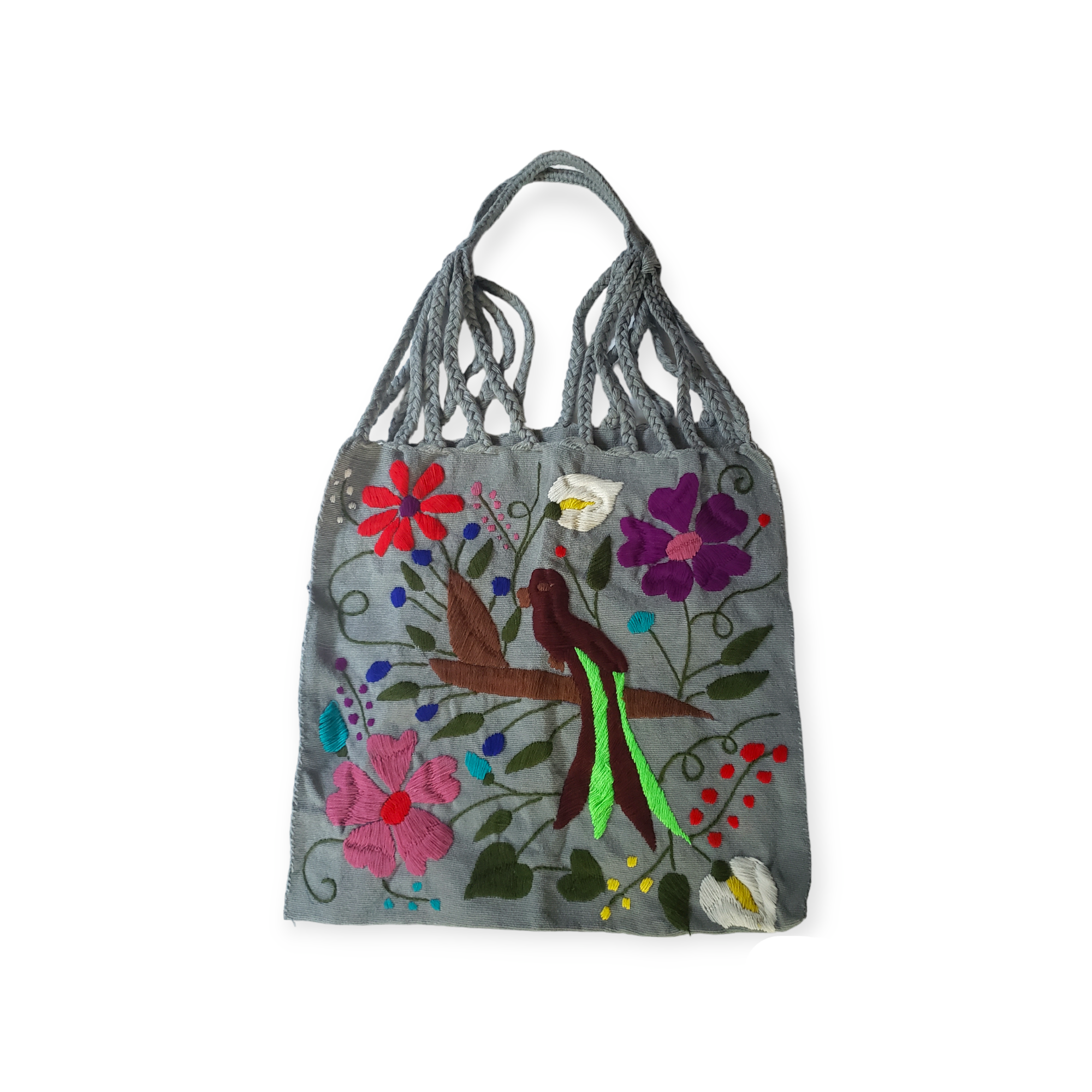The Little Pueblo - Wholesale Tote Bag - Women's - Embroidered Mexican Woven Tote Bag10
