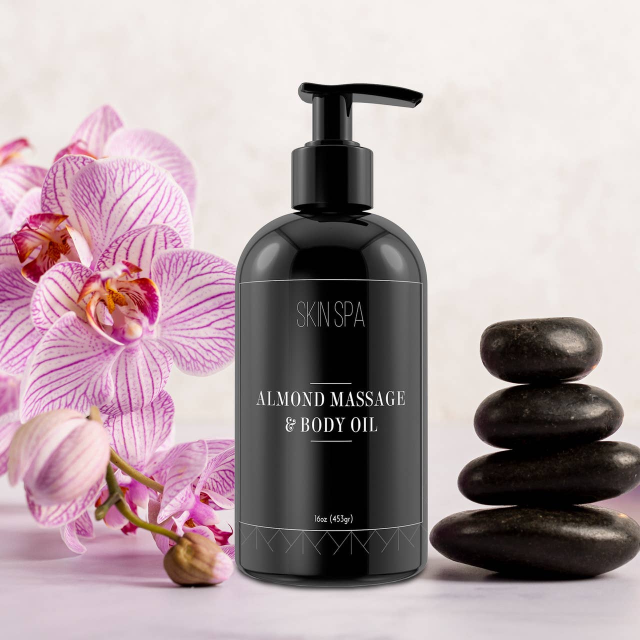 The Midwest Sea Salt Company - Vendita all'ingrosso Olio/gel per massaggi - Olio da massaggio e per il corpo alle mandorle - 16oz (453gr)3