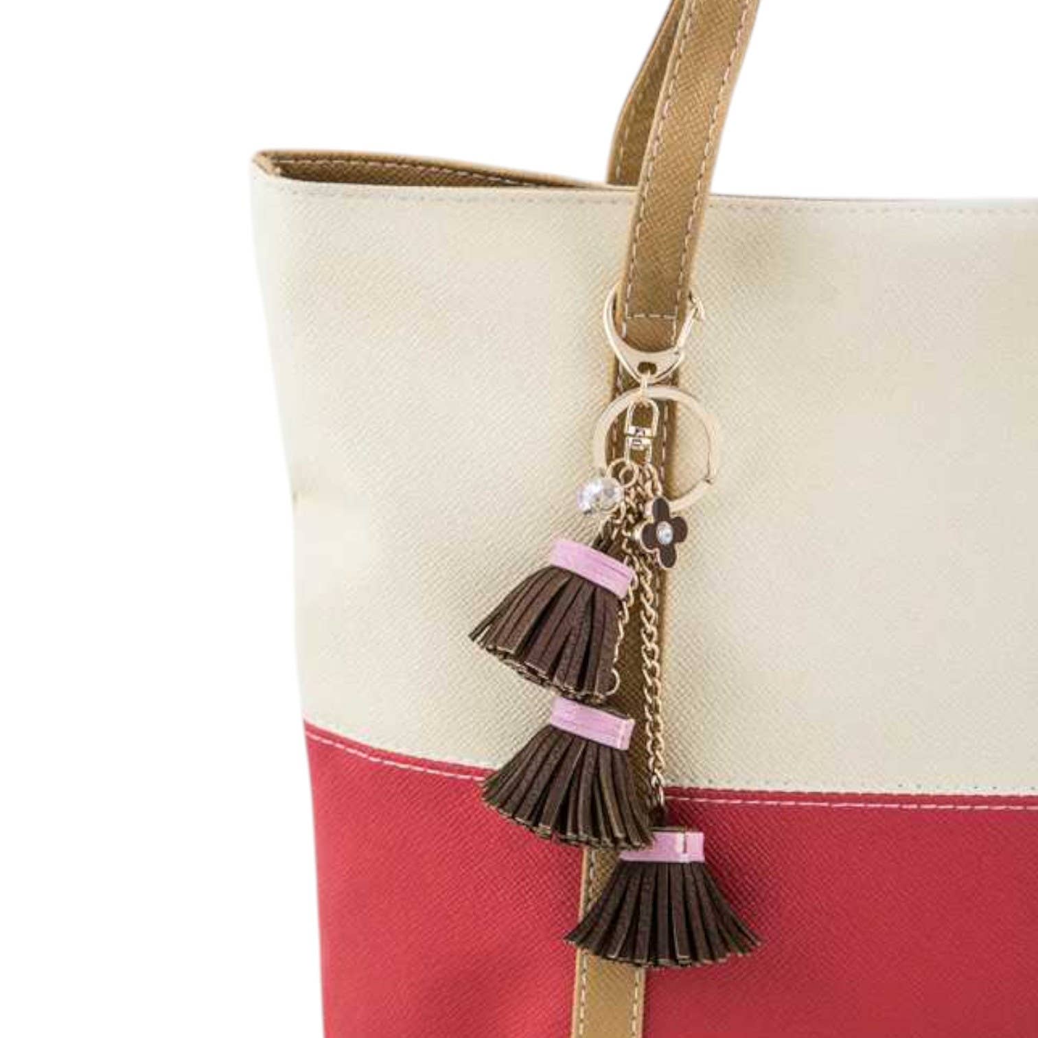 LA Jewelry Plaza - Wholesale Keychain - Women's - Triple Tassels Key Charm3