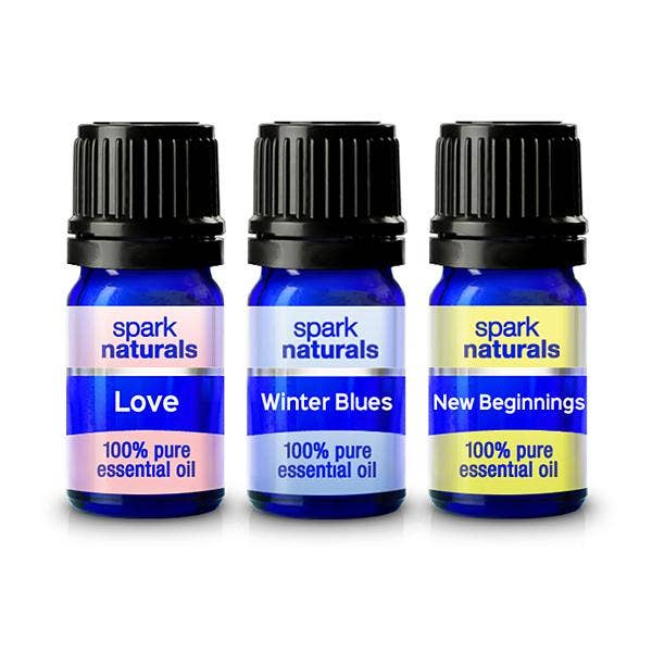 Winter Diffuser Blend 3 Pack for wholesale by SPARK NATURALS ESSENTIAL OILS