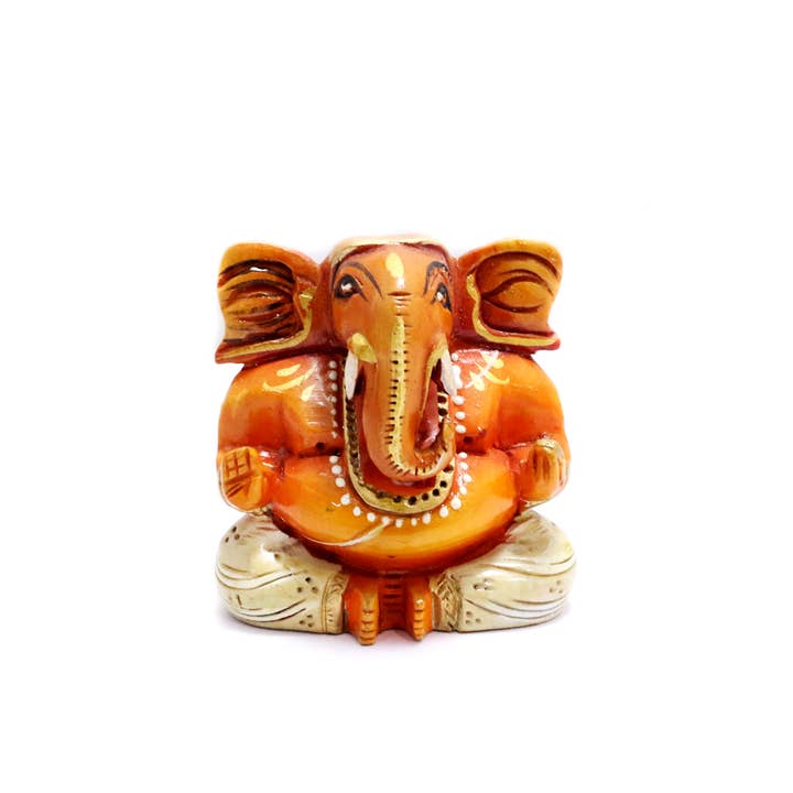 Keeraft - Wholesale Decorative figurine - Wooden Beautiful Design White Color2