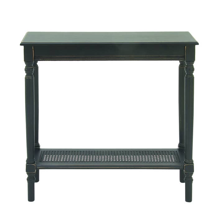 Deco Marché - Wholesale Console Table - Traditional Black Wooden Console Table0