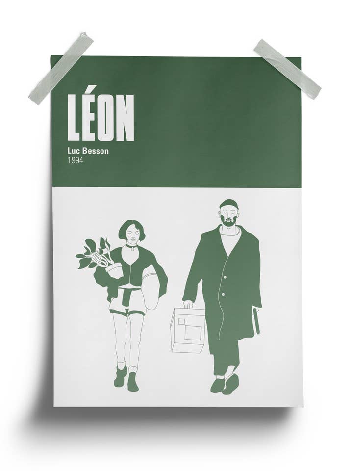 A3 Print Léon - Luc Besson for wholesale by ErnestoShop