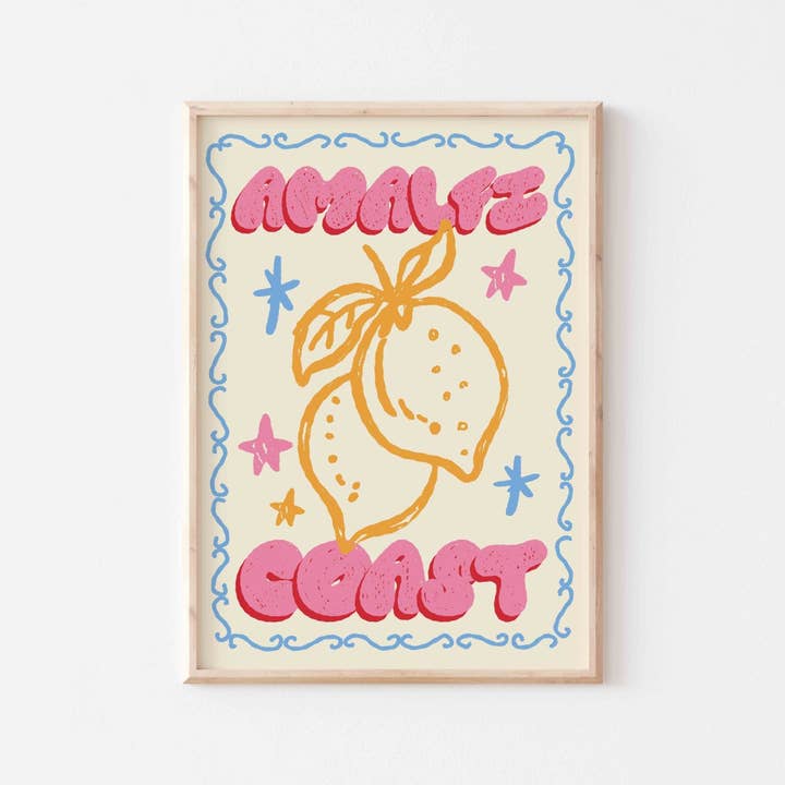 POSTERAMI - Wholesale Art Print - Amalfi Coast Art Print