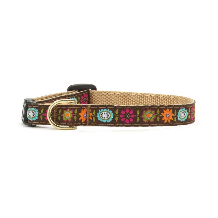 Bella Floral Cat Collar for wholesale by Up Country, Inc.