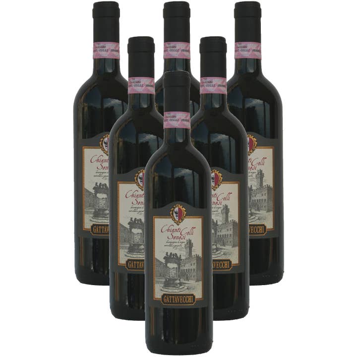 Metina SAS - Wholesale Red Wine - Chianti Colli Senesi DOCG Gattavecchi wine cl. 75 2