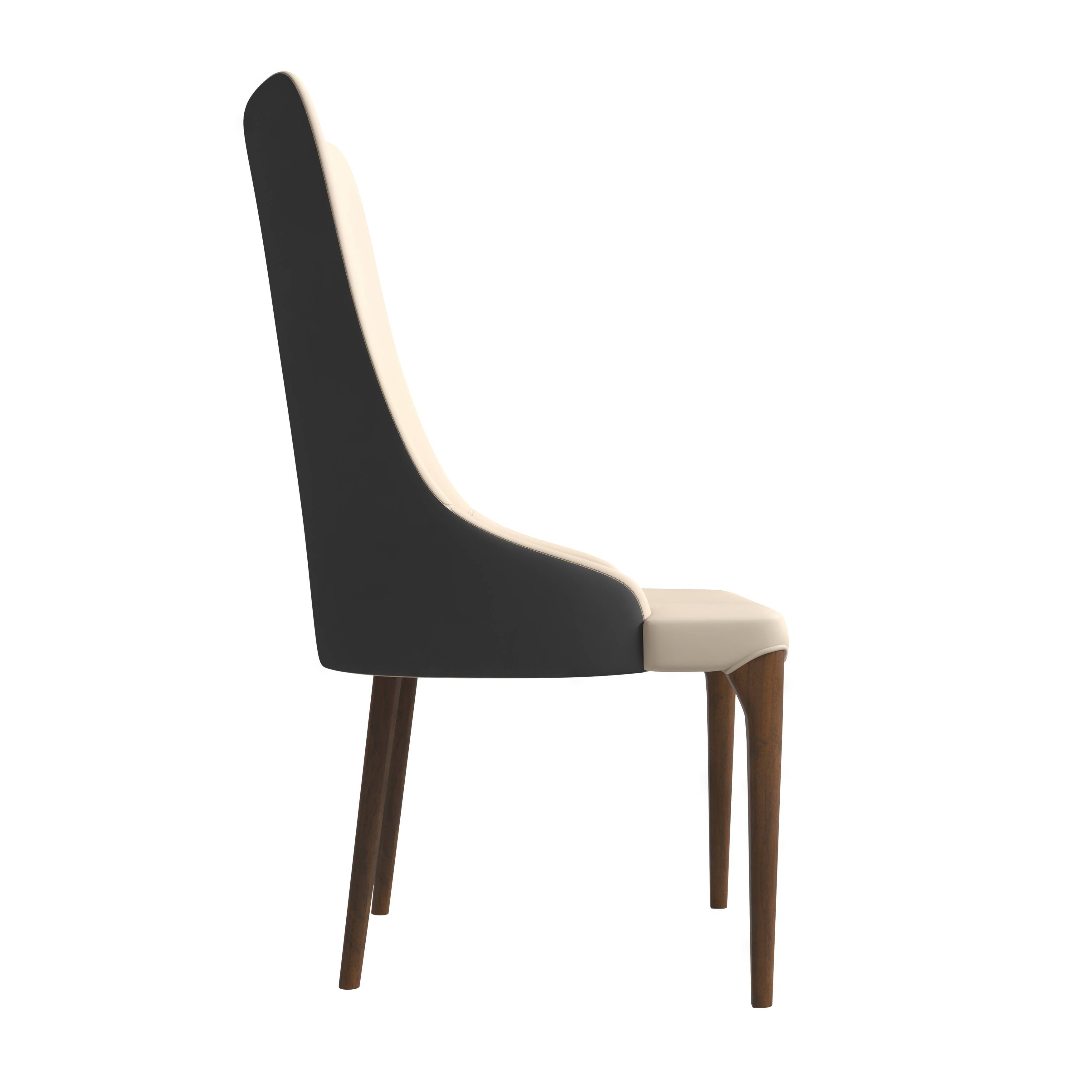 LeisureMod - Wholesale Chair - Elm Modern Leather Dining Chair for Home Kitchen Dining Room29