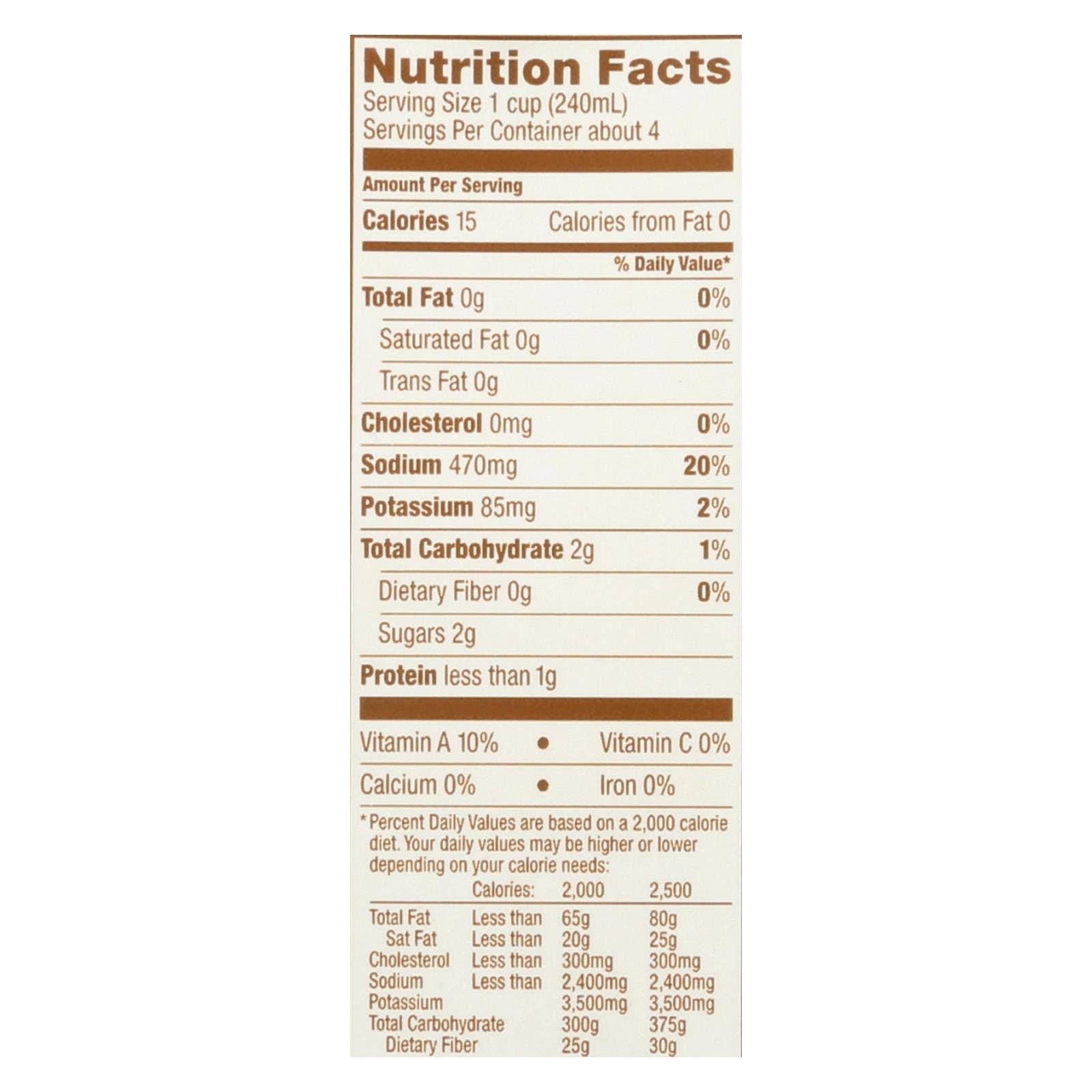 Ware Spark - Wholesale Broth - Kitchen Basics Vegetable Stock - Case Of 12 - 32 Oz.2