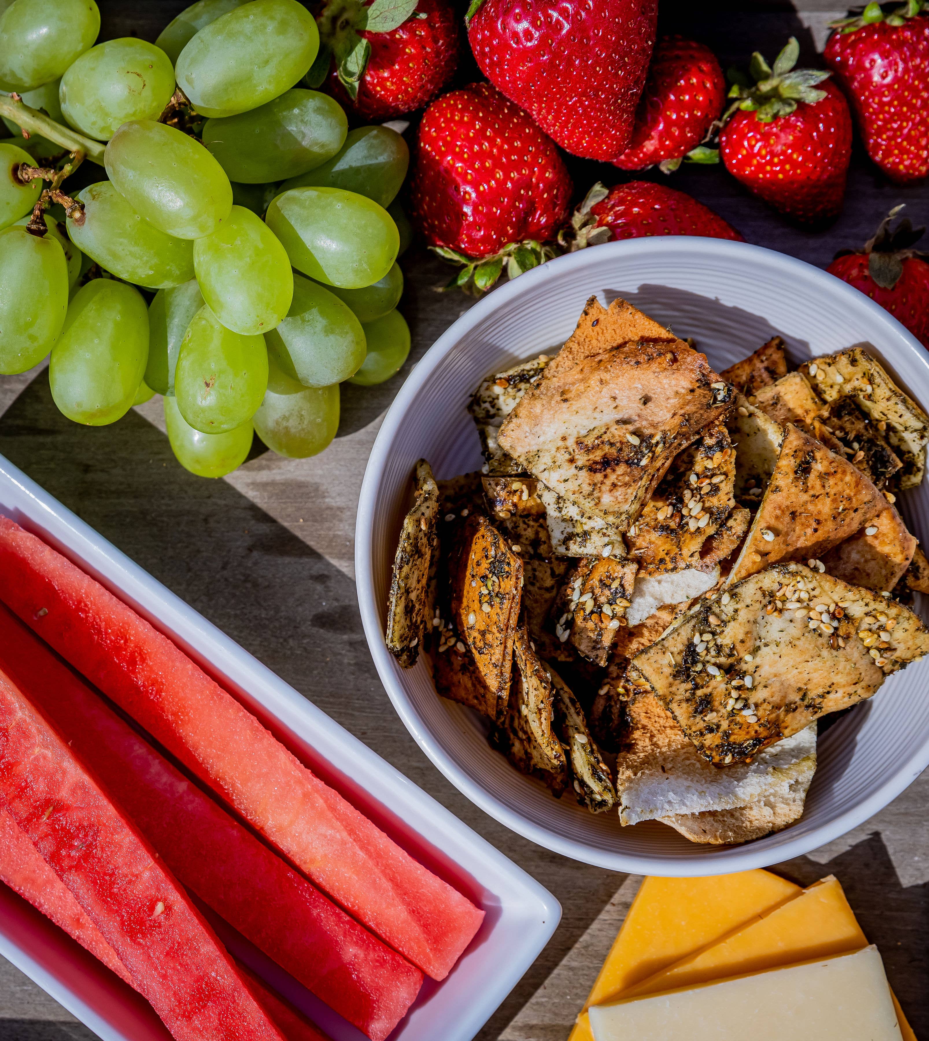 Terranean Herbs & Spices - Wholesale Chips - Za'atar Twice-Baked Pita Chips (6.5oz)7