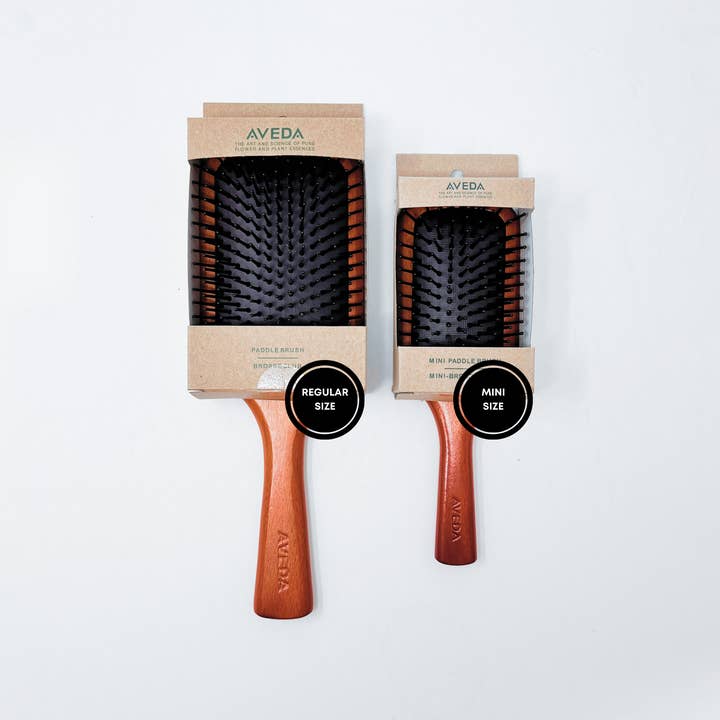 Rucci Professional - Wholesale Hair Brush/Comb - Aveda Wooden Paddle Brush Set – Full Size + Mini2