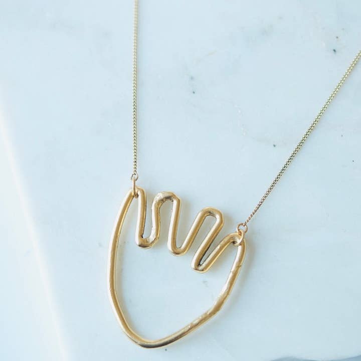 Tulip Necklace for wholesale by Tilly Doro