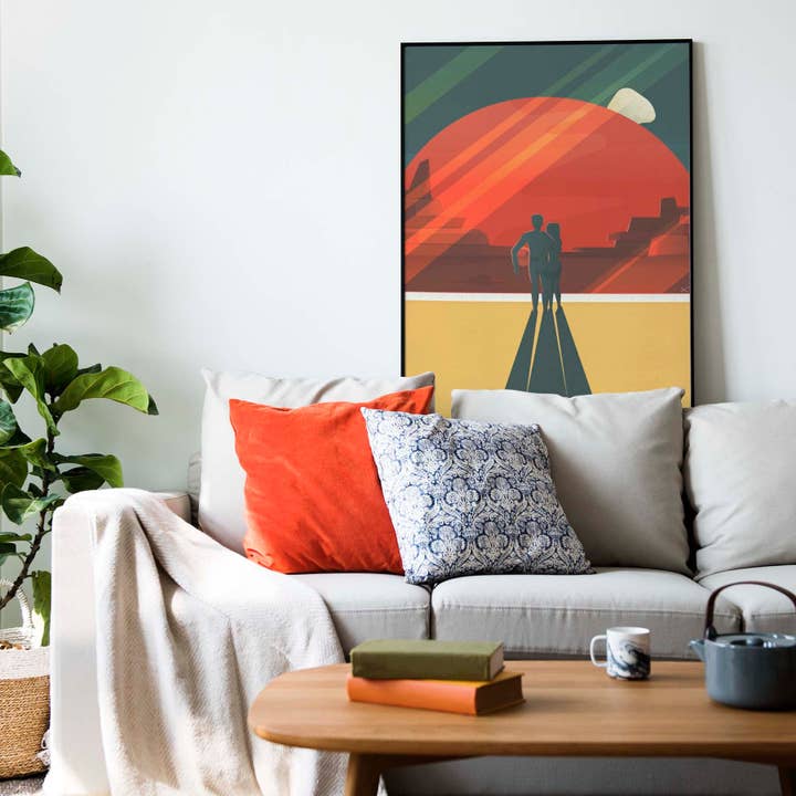 Off to the sunset for wholesale by Print Society