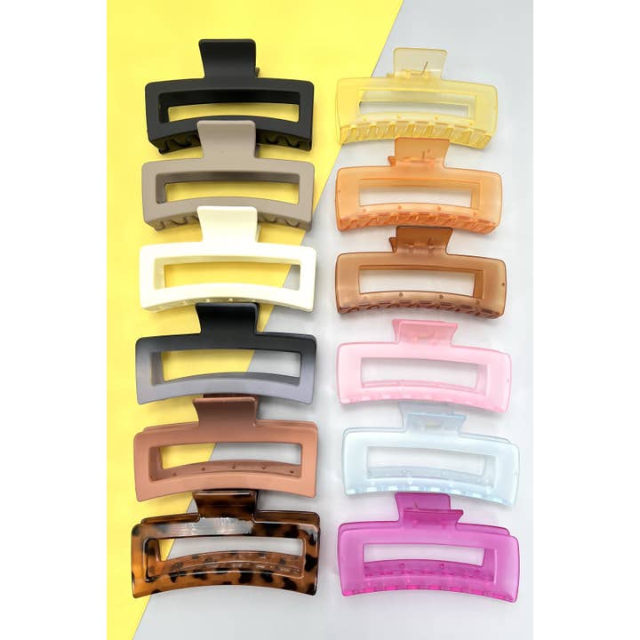 JOSSLYN by wall to wall - Wholesale Hair Clip - Women's - EXTRA LARGE HAIR CLAW CLIPS | 40H4379