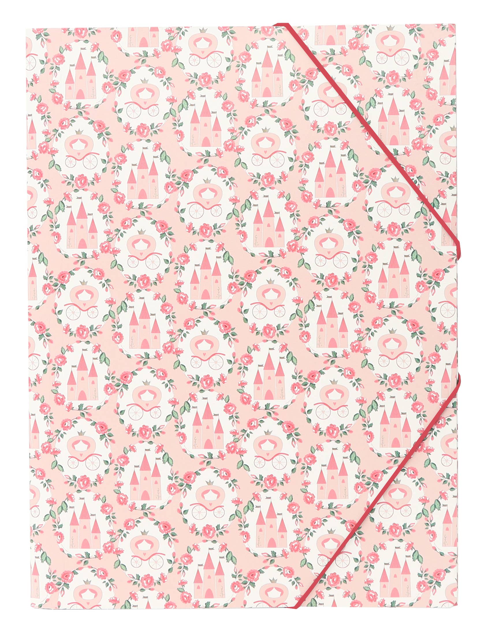 Ancor - Vente Classeurs - Elastofolder Folio 3 rabats Élastiques B'log Princesse0